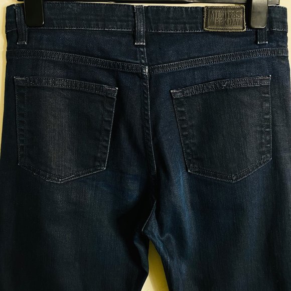 MTWTFSS WEEKDAY Tuesday Blue Black Jeans - Picture 3 of 7